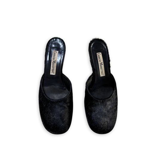 Pony hair heels 37