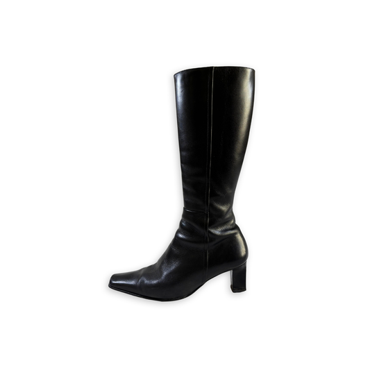 Leather boots 38
