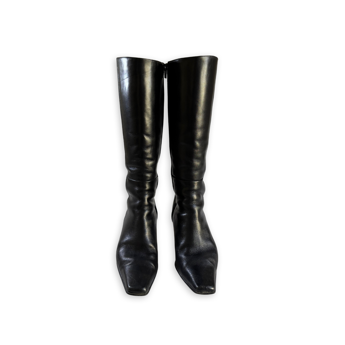 Leather boots 38