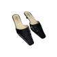 Silk embellish kitten heels 38