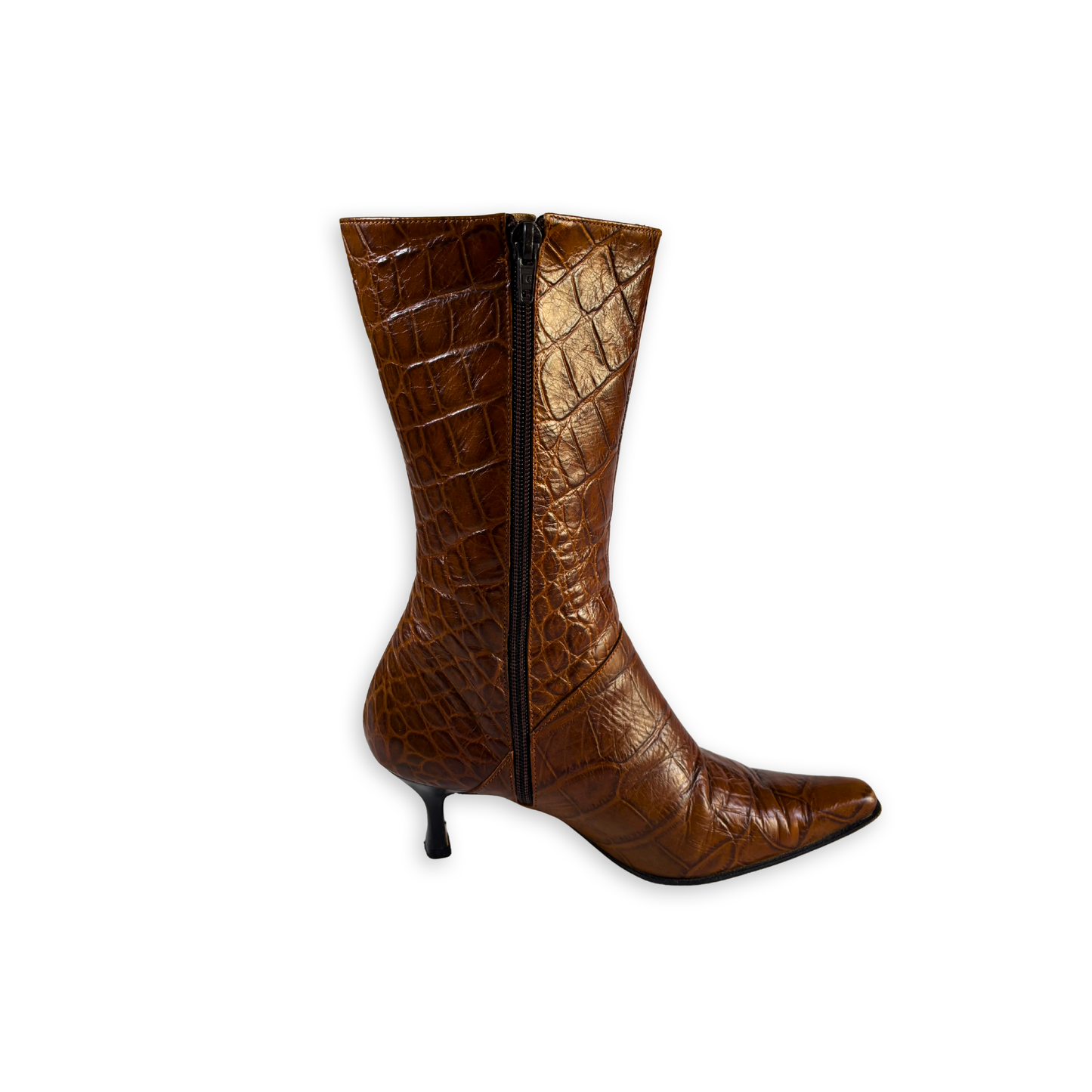 Croc mid calf boots 36-37