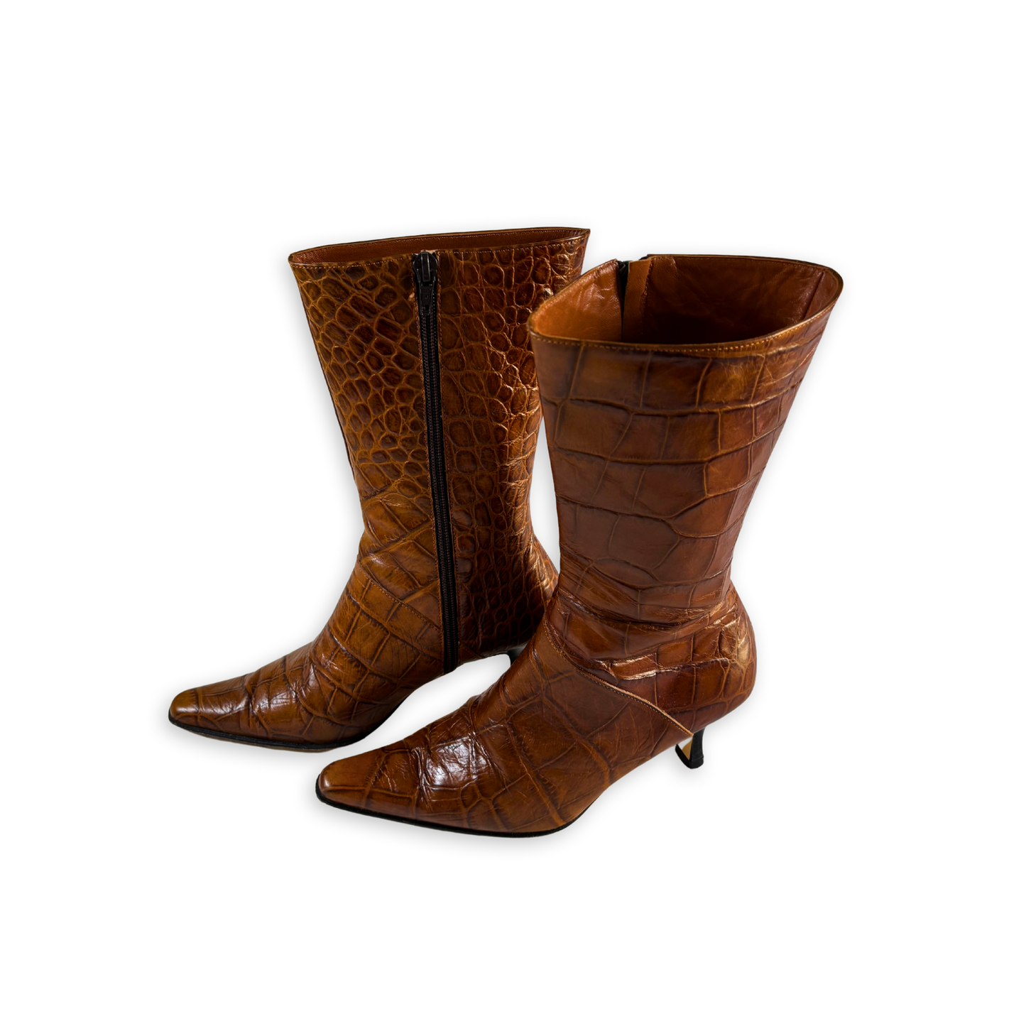 Croc mid calf boots 36-37