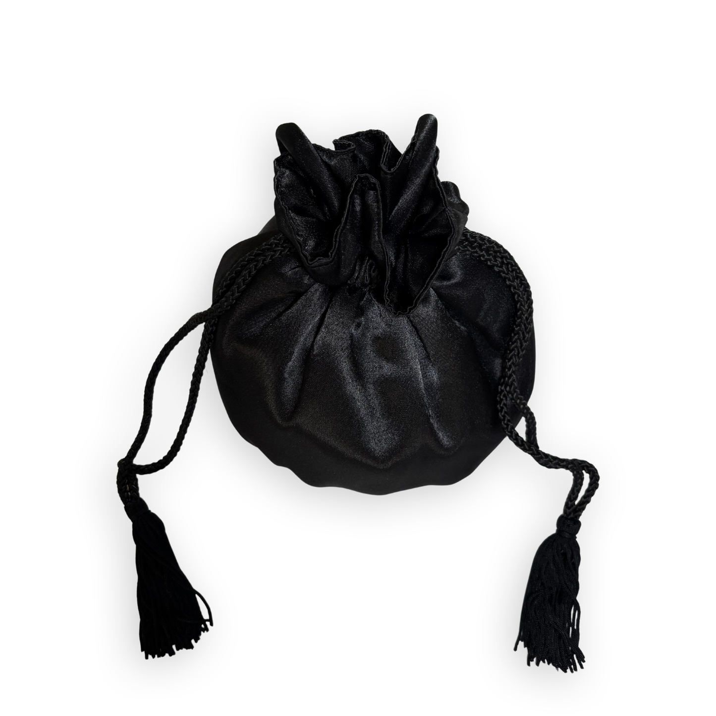 Black Silk Evening Bag